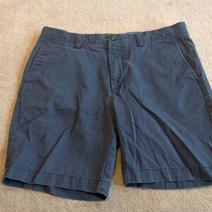 Amazon Essentials Men's Dark Blue Flat Front Shorts